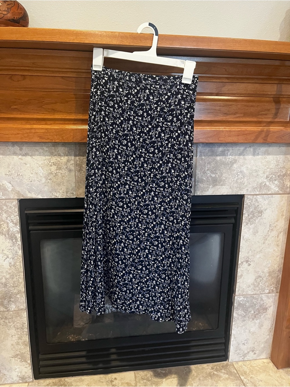 Reformation midi skirt